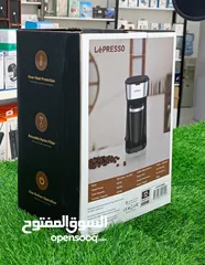  2 LEPRESSO INSTANT COFFEE BREWER WITH TRAVEL MUG 400ml