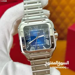  3 كارتييه سانتوس سوبر كلون  نفس الأصلية بحركة سويسرية وتوصيل مجاني والسعر قابل للنقاش