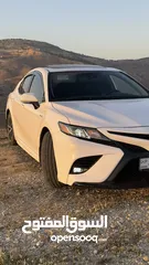  8 تويوتا كامري سبورت SE موديل 2020 فحص كامل بطارية نكيل مطور كاش  مالك واحد فقط