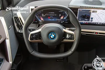  25 BMW IX40 xDrive 2024  عداد صفر، وارد و كفالة الشركة   كهربائية بالكامل  Full electric