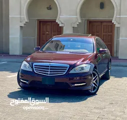  1 مارسيدس بنز S550 موديل 2011 بحالة ممتازة جدا