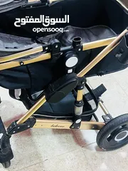  1 كرسي طعام ماركه mamalove  وعربايه شارع belco بيلكو جديد