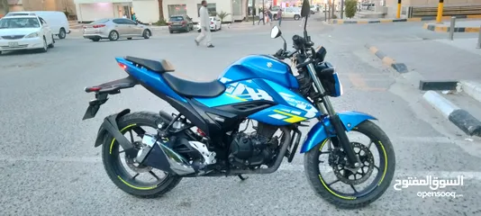  1 Suzuki gixxer 150c motorcycle