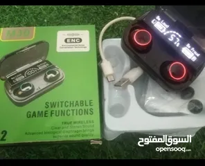  6 سماعه بلوتوث لاسلكيه M30 نخب اول للبيع او البدل