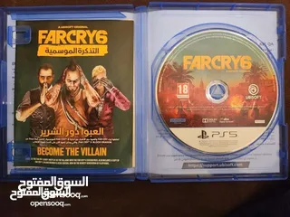  3 farcry 6 + resident evil village ps5 cd+ pes ps4