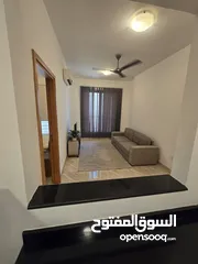  4 شقة مفروشة للايجار في بناية لمة بوشر- 1BHK apartment for rent in Lamat Bousher Building