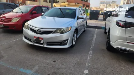  2 TOYOTA CAMRY 2014 , SILVER  COLOUR