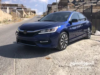  1 هوندا اكورد أزرق 2017 - Honda Accord EXL 2017