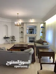  9 شقة مفروشة شرحه و مميزه في عبدون مساحة 250 متر