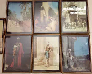  2 صورة للتراث والثقافة العربية من معرض الفنون البحرينية  Pictures Arabesque Art Gallery Bahrain