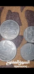  5 عملات معدنيه