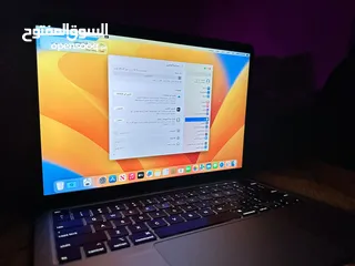 13 ماك بوك مستعمل استعمال بسيط بطاريه 100٪؜ امريكي  MacBook Pro 2020 SSD: 512GB RAM: 16GB