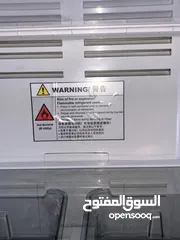  9 ثلاجه بحالة الوكاله ستعمال ستعمال خفيف ستال ستيل كامل