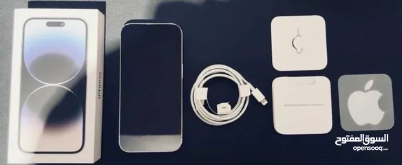  1 آيفون 14 برو ابيض 128g