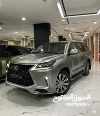  1 لكرس LX 570 موديل 2017 جاهز للإستعمال نظيف جداً داخليته بيج