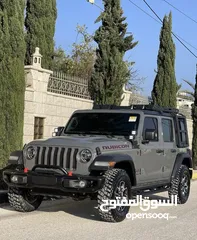  9 Jeep wrangler rubicon unlimited  الحبة الوحيدة والمميزة بالاضافات في البلاد