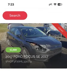  1 Ford focus 2017 se