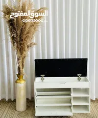  13 خزانة فانتازيا للاطفال خزانة أحذية مع مقعد  خشب Mdf اشي صح وتقيل  ارتفاع 50 عمق 30 عرض 75