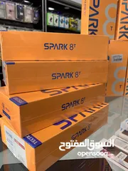  3 Tecno Spark 8t  (64 GB / 4+4RAm) تكنو سبارك جديد