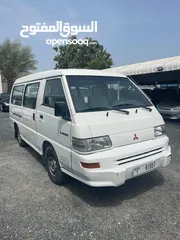  2 Mitsubishi bus L300 2013 GCC 12 seater