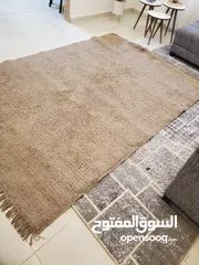  17 طقم سجاد تركي 3 قطع احجام مختلفة استخدام خفيف اصلي لون بيج اجمل لون  واجمل نقشة التركي سعر حررق