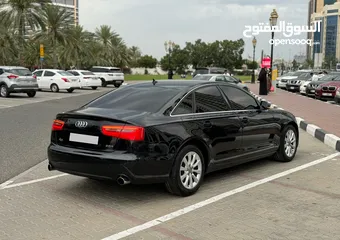  6 Audi A6 in excellent condition, 2013 model,GCC specifications, only 168 thousand. Very very clean