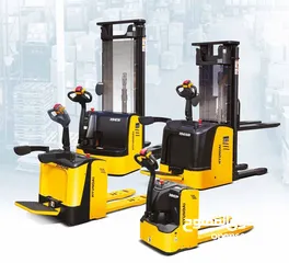  2 Hyundai forklifts