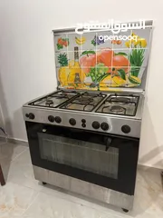  3 فرن غاز بلو ايطالي بحالة ممتازه