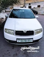  1 سكودا فابيا 2002 ماطور 1900 ديزل قطارة سولار