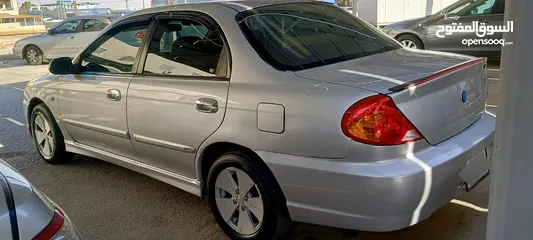  7 كيا سبيكترا MR موديل 2002 بحالة ممتازة جدا