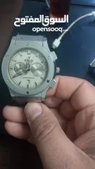  1 ساعة يدي رجالي فخمه نوع هوبلت