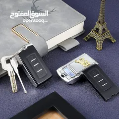  3 ميزان 0.01 - 200 g شكل ريموت سيارة مناسب للذهب والمجوهرات وو