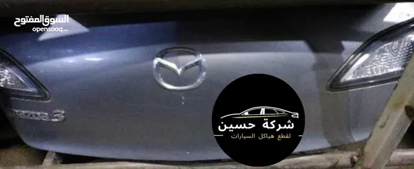  2 غطاء صندوق خلفي مازدا 2 / 3 / 6 / Mazda 2000 - 2022 cx     مستعمل / جديد