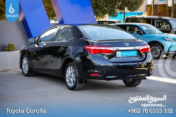  19 تويوتا كورولا بنزين 2018.  1600cc