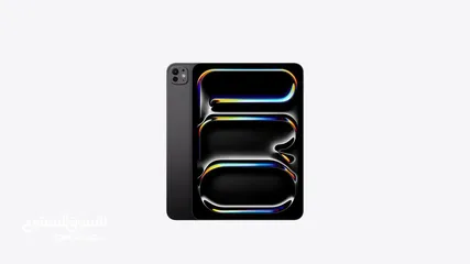  11 iPad Pro 2024 (11inch) ايباد ابل برو 2024 جديد مسكر بالكرتونة كفالة سنة متوفر اللون السلفر و الرمادي