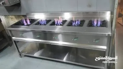  23 Stainless steel commercial kitchen equipment & exhaust Duct