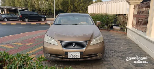  4 لكزز 2009    Es350 بانورما صبغ الوكاله شرط الفحص