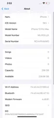  6 iPhone 13 Pro Max 256GB بطارية 94%  الجهاز وكالة مش مفتوح ولا مغير فيه اي اشي  متوفر توصيل  مكفول