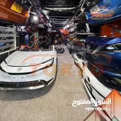  5 قطع مياكنيك والبودي وبطاريات الهايبرد ومحركات اصليه مستعمل يابانيه بحالة ممتازه تويوتا بريوس ونسيان