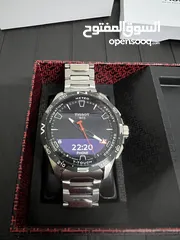  2 ساعة Tissot T-Touch Connect Solar تيتانيوم بحال الجديد