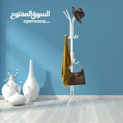  2 شماعة الملابس الكلاسيكية معدن ثقيل مطلي ضد الصدأ والتآكل تصميم راقي يوفر ترتيب وأناقة بزاوية بيتك