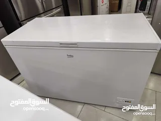  11 فريزر عامودي و بطح 150 A+ لون سلفر وأبيض شامل توصيل مجانا بأقل سعر بالمملكه