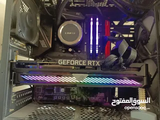  1 rtx 3090 rog strix + ekwb water blocks both sides