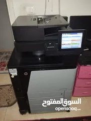  1 ماكينة تصوير hp  ليزار الون