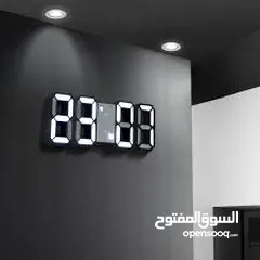  21 ساعه رقميه منبه و ساعة حائط  الكترونيه