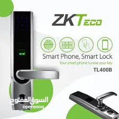  3 قفل ذكي مناسب لجميع الأبواب Smart Lock نوع ZKTeco TL400B