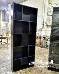  12 خزانة الكتب متوفر بعدة موديلات وألوان توصيل وتركيب مجاني داخل عمان ارتفاع مترين عرض 80سم عمق 30سم