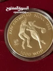  12 مجموعة اصدار خاص للالعاب الاوليمبية في كوريا عام 1988  Special collection for the 1988 Olympics