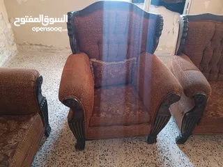 1 طقم كنب 7مقاعد للبيع
