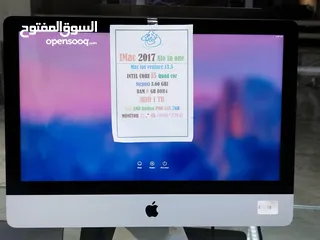  1 iMac 2017 Alo in oneMac os Venture 13.5